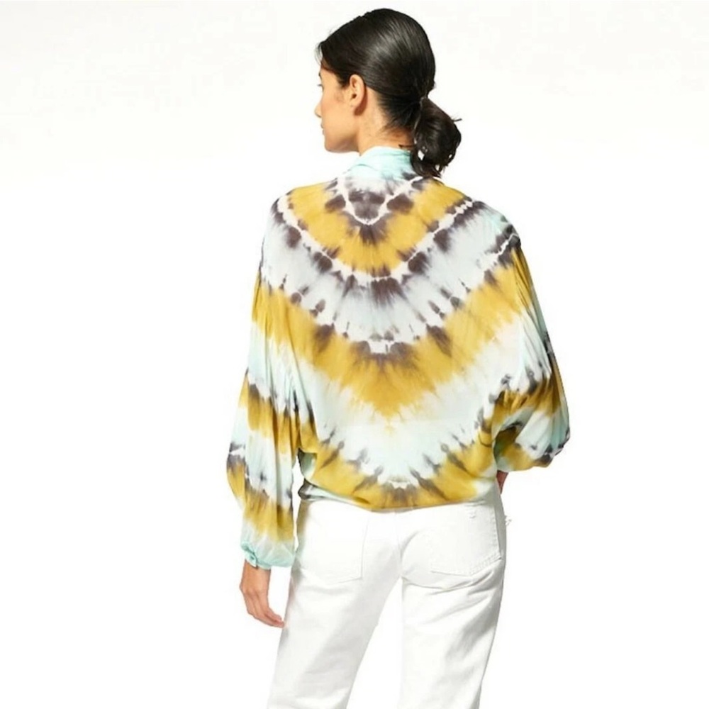 Young fabulous and broke tie-dyed blouse - Picture 2 of 5
